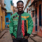 Zambia Independence Day Personalized Bomber Jacket Statue of Freedom - African Pride