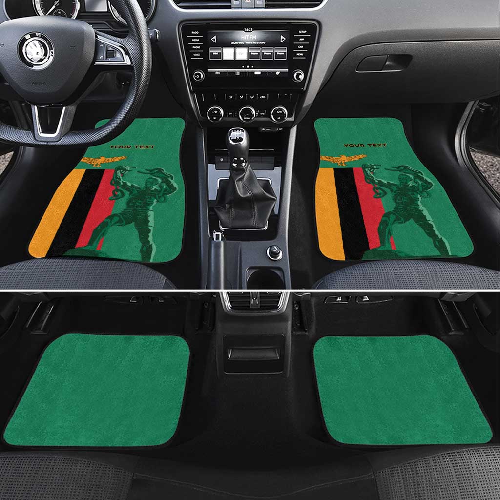 Zambia Independence Day Car Mats Statue of Freedom - African Pride