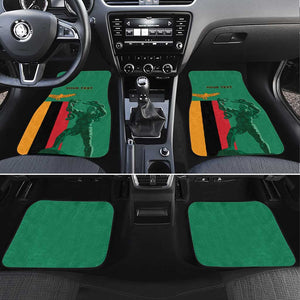 Zambia Independence Day Car Mats Statue of Freedom - African Pride
