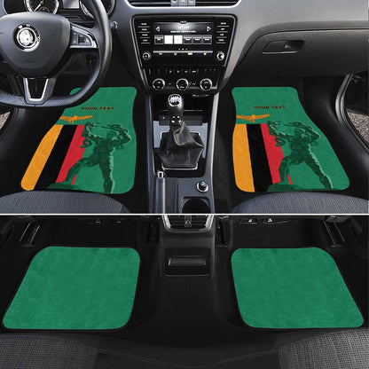 Zambia Independence Day Car Mats Statue of Freedom - African Pride
