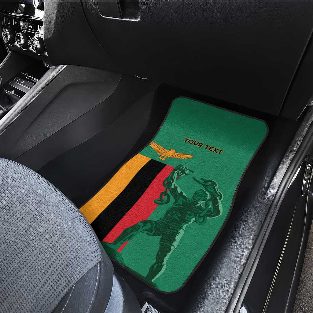 Zambia Independence Day Car Mats Statue of Freedom - African Pride