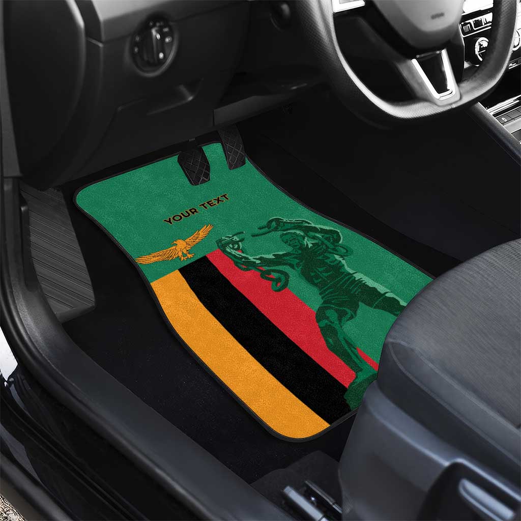 Zambia Independence Day Car Mats Statue of Freedom - African Pride