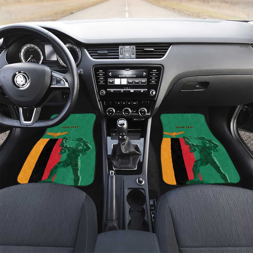 Zambia Independence Day Car Mats Statue of Freedom - African Pride