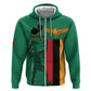 Zambia Independence Day Personalized Hoodie Statue of Freedom - African Pride