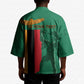 Personalized Zambia Independence Day Kimono Lusaka Freedom Statue