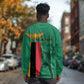 Zambia Independence Day Personalized Long Sleeve Shirt Statue of Freedom - African Pride