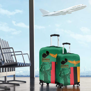Zambia Independence Day Luggage Cover Statue of Freedom - African Pride