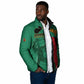 Personalized Zambia Independence Day Padded Jacket Lusaka Freedom Statue