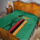 Zambia Independence Day Quilt Statue of Freedom - African Pride