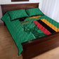 Zambia Independence Day Quilt Bed Set Statue of Freedom - African Pride