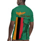 Zambia Independence Day Personalized Rugby Jersey Statue of Freedom - African Pride