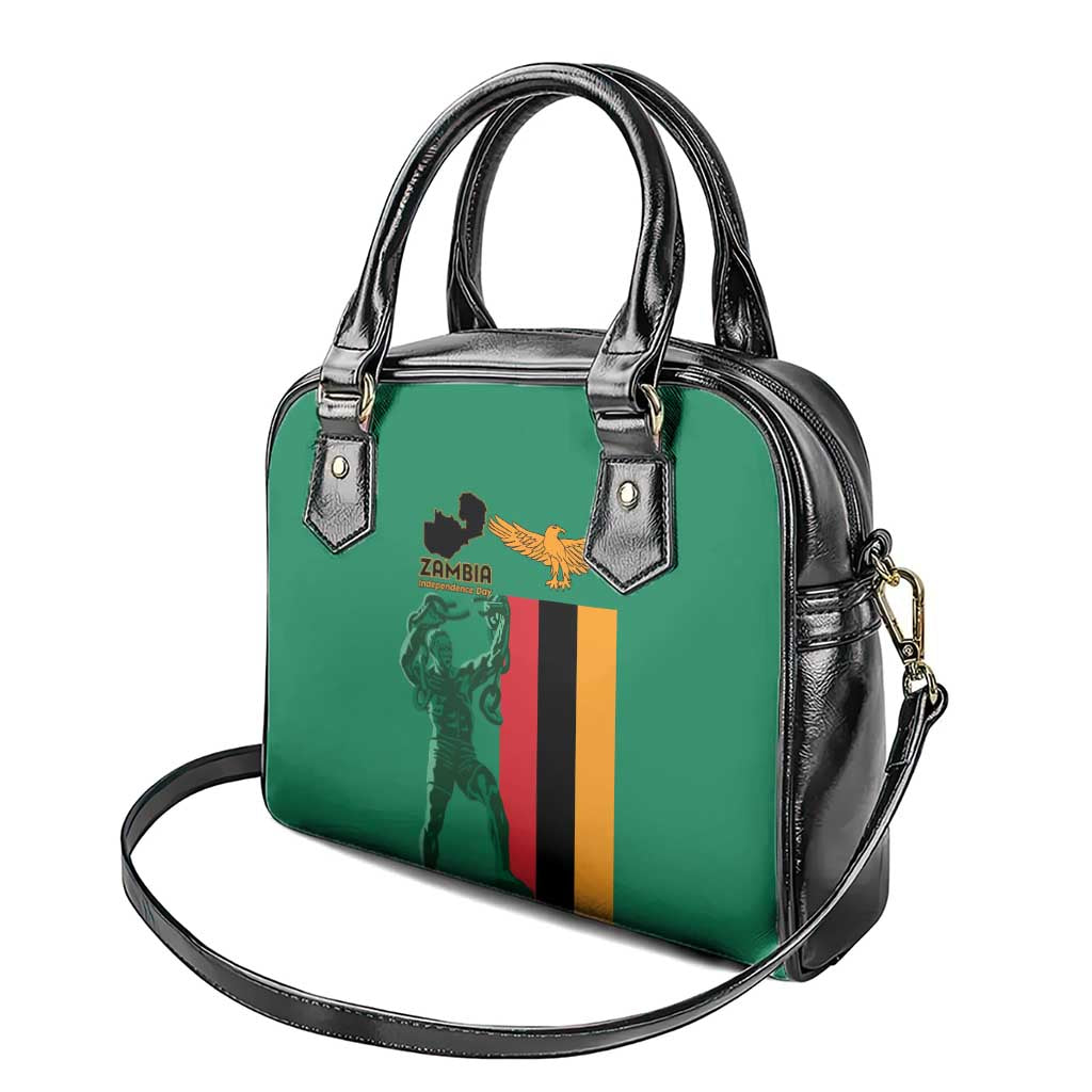 Zambia Independence Day Shoulder Handbag Statue of Freedom - African Pride