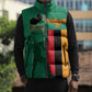 Personalized Zambia Independence Day Sleeveless Puffer Jacket Lusaka Freedom Statue