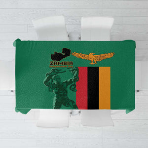 Zambia Independence Day Tablecloth Statue of Freedom - African Pride