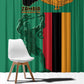 Zambia Independence Day Window Curtain Statue of Freedom - African Pride