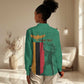 Zambia Independence Day Personalized Women Casual Shirt Statue of Freedom - African Pride
