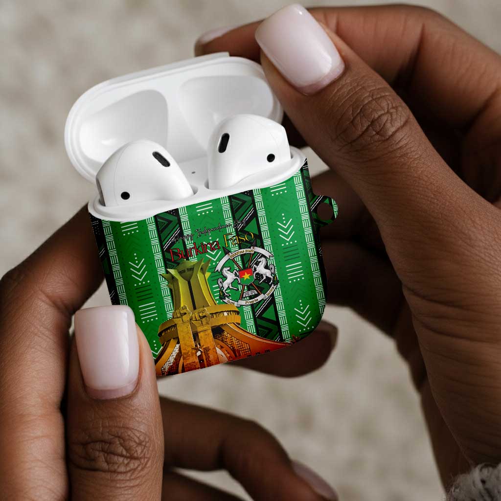 Burkina Faso Martyrs Day AirPods Case Monument des Heros Nationaux