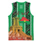 Burkina Faso Martyrs Day Personalized Basketball Jersey Monument des Heros Nationaux - African Pride