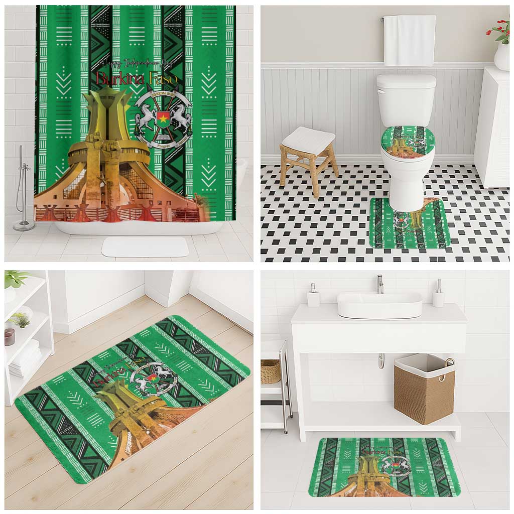 Burkina Faso Martyrs Day Bathroom Set Monument des Heros Nationaux