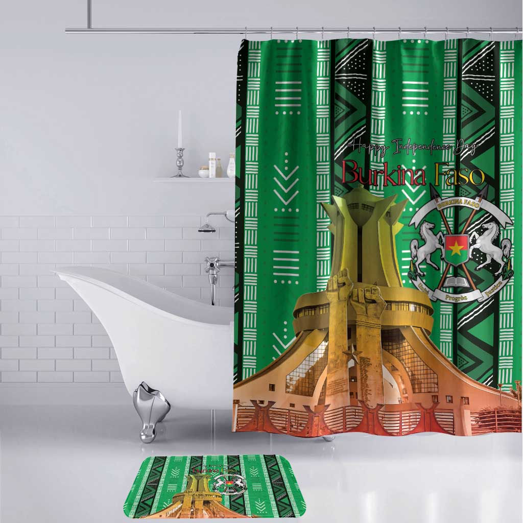 Burkina Faso Martyrs Day Bathroom Set Monument des Heros Nationaux