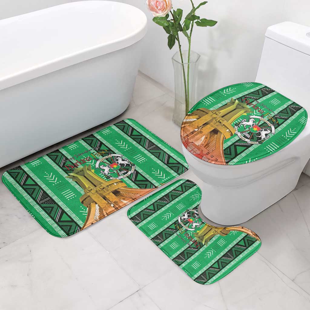 Burkina Faso Martyrs Day Bathroom Set Monument des Heros Nationaux