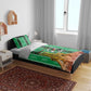 Burkina Faso Martyrs Day Bedding Set Monument des Heros Nationaux - African Pride
