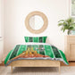 Burkina Faso Martyrs Day Bedding Set Monument des Heros Nationaux - African Pride
