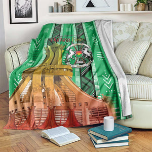 Burkina Faso Martyrs Day Blanket Monument des Heros Nationaux - African Pride