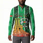 Personalized Burkina Faso Martyrs Day Button Sweatshirt Monument des Heros Nationaux