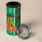 Burkina Faso Martyrs Day Personalized 4 in 1 Can Cooler Tumbler Monument des Heros Nationaux - African Pride