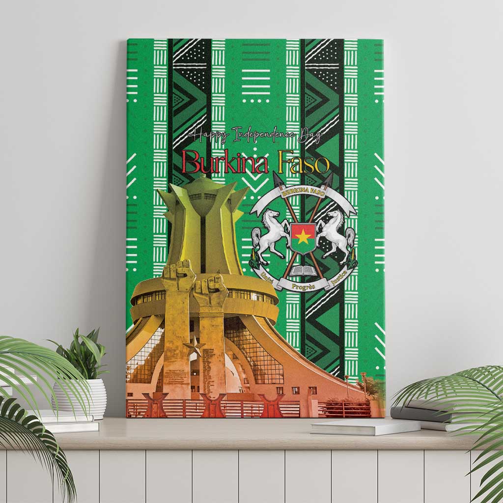 Burkina Faso Martyrs Day Canvas Wall Art Monument des Heros Nationaux - African Pride