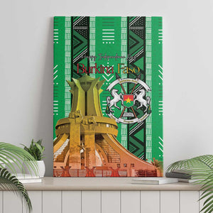 Burkina Faso Martyrs Day Canvas Wall Art Monument des Heros Nationaux - African Pride