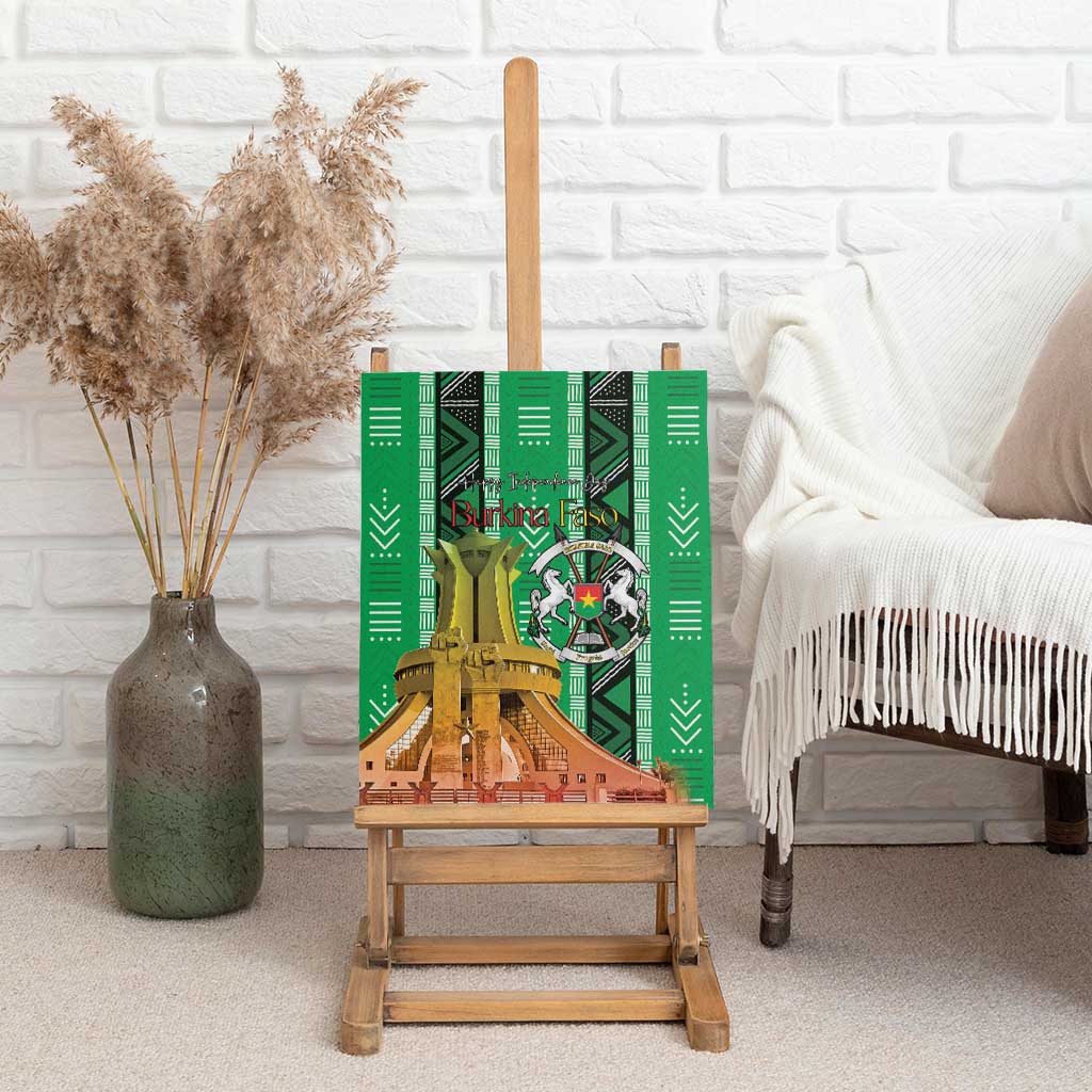 Burkina Faso Martyrs Day Canvas Wall Art Monument des Heros Nationaux - African Pride