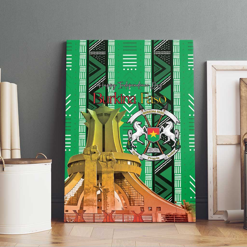 Burkina Faso Martyrs Day Canvas Wall Art Monument des Heros Nationaux - African Pride