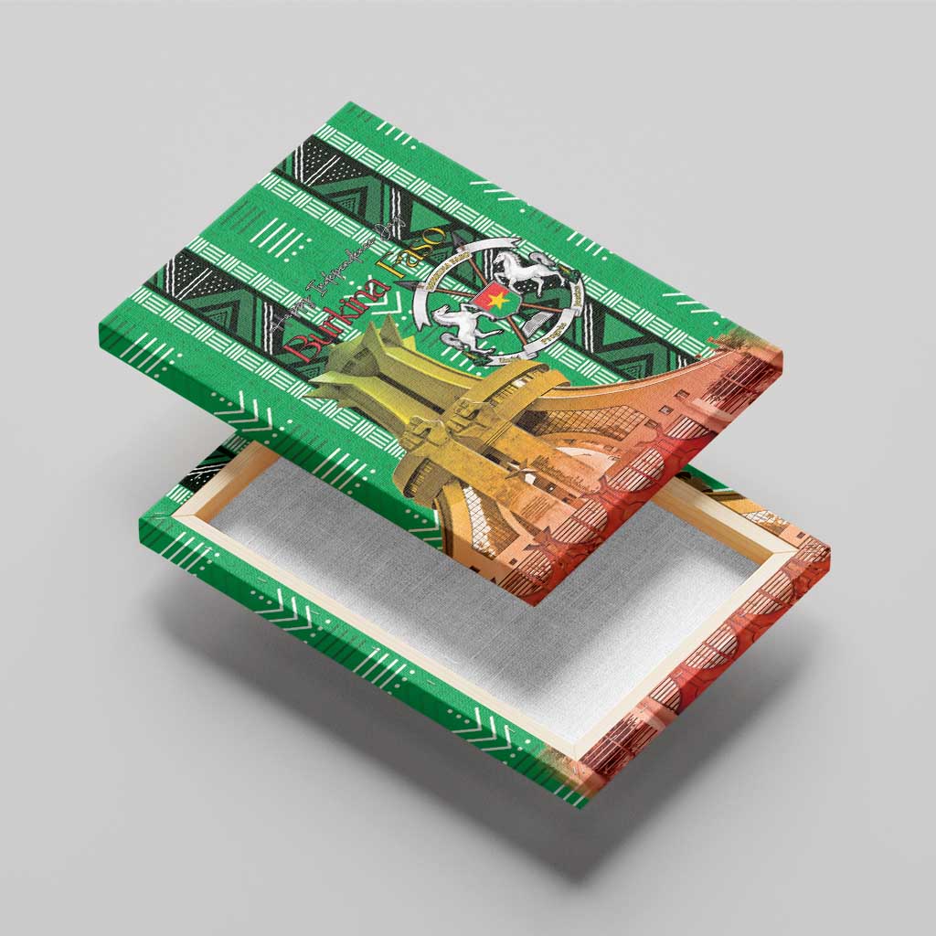 Burkina Faso Martyrs Day Canvas Wall Art Monument des Heros Nationaux - African Pride