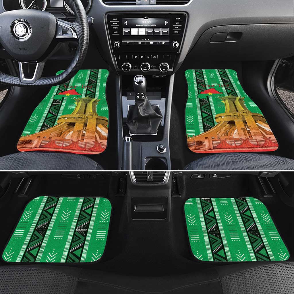 Burkina Faso Martyrs Day Car Mats Monument des Heros Nationaux - African Pride