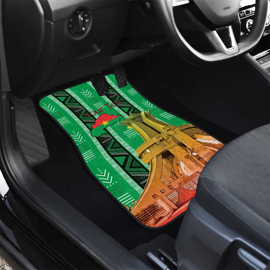 Burkina Faso Martyrs Day Car Mats Monument des Heros Nationaux - African Pride