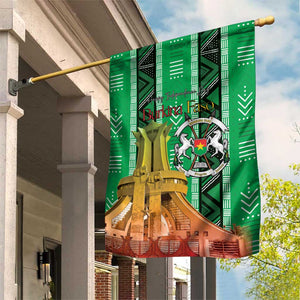 Burkina Faso Martyrs Day Garden Flag Monument des Heros Nationaux - African Pride