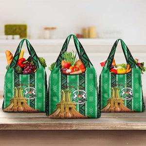 Burkina Faso Martyrs Day Grocery Bag Monument des Heros Nationaux - African Pride