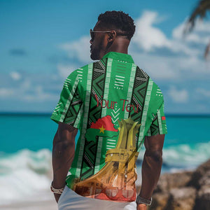 Burkina Faso Martyrs Day Personalized Hawaiian Shirt Monument des Heros Nationaux - African Pride