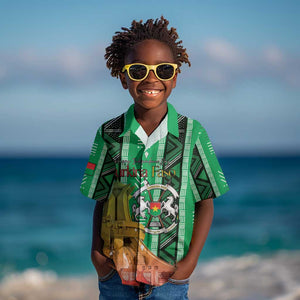 Burkina Faso Martyrs Day Personalized Kid Hawaiian Shirt Monument des Heros Nationaux - African Pride
