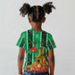 Burkina Faso Martyrs Day Personalized Kid T shirt Monument des Heros Nationaux - African Pride