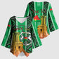 Personalized Burkina Faso Martyrs Day Kimono Sleeve Blouse Monument des Heros Nationaux