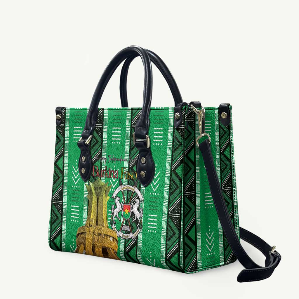 Burkina Faso Martyrs Day Leather Bag Monument des Heros Nationaux