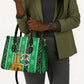 Burkina Faso Martyrs Day Leather Bag Monument des Heros Nationaux