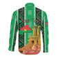 Burkina Faso Martyrs Day Personalized Long Sleeve Button Shirt Monument des Heros Nationaux - African Pride