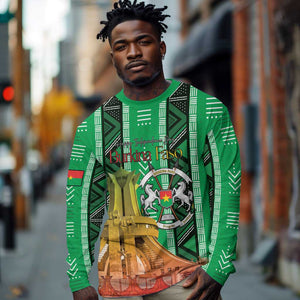 Burkina Faso Martyrs Day Personalized Long Sleeve Shirt Monument des Heros Nationaux - African Pride