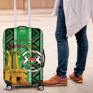 Burkina Faso Martyrs Day Luggage Cover Monument des Heros Nationaux - African Pride