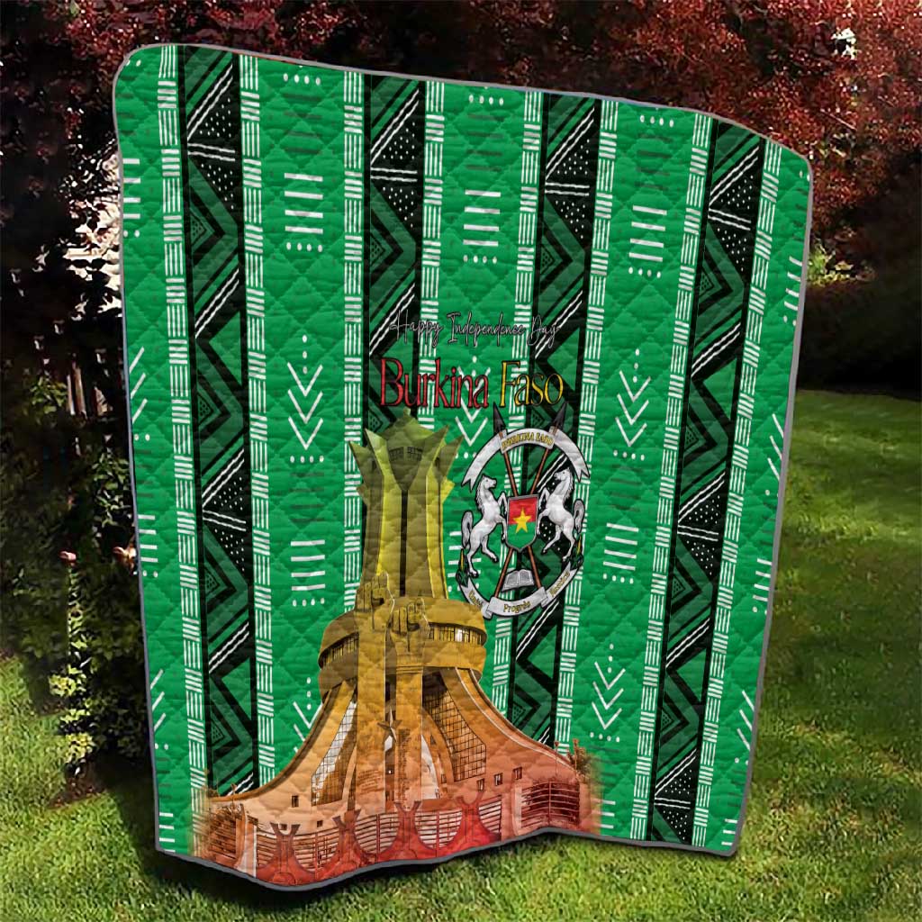 Burkina Faso Martyrs Day Quilt Monument des Heros Nationaux - African Pride