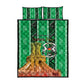 Burkina Faso Martyrs Day Quilt Bed Set Monument des Heros Nationaux - African Pride